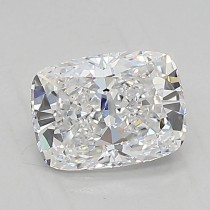 Lab Created 0.87 Carat D-VVS1 Cushion Cut Diamond Lab Created 0.87 Carat D-VVS1 Cushion Cut Diamond