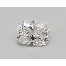 Lab Created 0.55 Carat D-VS2 Cushion Cut Diamond