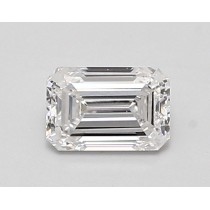 Lab Created 0.91 Carat D-VS1 Emerald Cut Diamond