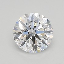 Lab Created 0.69 Carat D-VVS1 Round Diamond Lab Created 0.69 Carat D-VVS1 Round Diamond