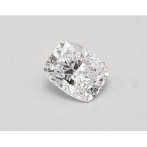 Lab Created 0.35 Carat D-VVS2 Cushion Cut Diamond Lab Created 0.35 Carat D-VVS2 Cushion Cut Diamond