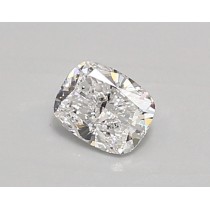 Lab Created 0.43 Carat D-VS1 Cushion Cut Diamond Lab Created 0.43 Carat D-VS1 Cushion Cut Diamond