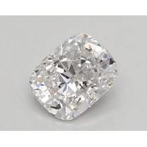 Lab Created 0.87 Carat E-VS2 Cushion Cut Diamond