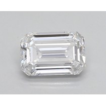 Lab Created 0.69 Carat D-VS2 Emerald Cut Diamond Lab Created 0.69 Carat D-VS2 Emerald Cut Diamond