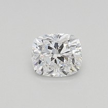 Lab Created 0.31 Carat D-VS1 Cushion Cut Diamond