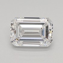 Lab Created 0.97 Carat D-VS1 Emerald Cut Diamond Lab Created 0.97 Carat D-VS1 Emerald Cut Diamond