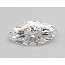 Lab Created 0.58 Carat D-SI1 Marquise Cut Diamond Lab Created 0.58 Carat D-SI1 Marquise Cut Diamond
