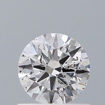 0.57 Carat D-I1 Round Natural Diamond 0.57 Carat D-I1 Round Natural Diamond