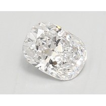 Lab Created 0.84 Carat D-VS1 Cushion Cut Diamond