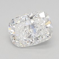 Lab Created 0.90 Carat D-VS2 Cushion Cut Diamond