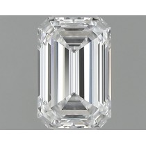 0.33 Carat D-VVS1 Emerald Cut Natural Diamond