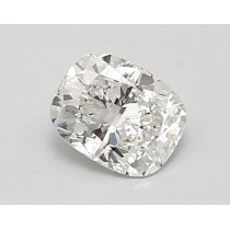Lab Created 0.87 Carat F-VVS2 Cushion Cut Diamond