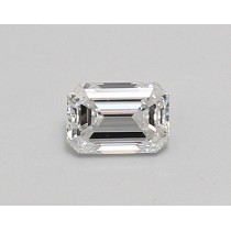 Lab Created 0.38 Carat E-VVS2 Emerald Cut Diamond Lab Created 0.38 Carat E-VVS2 Emerald Cut Diamond