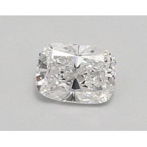 Lab Created 0.64 Carat D-VS1 Cushion Cut Diamond