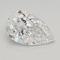 Lab Created 0.98 Carat D-VS1 Pear Shaped Diamond Lab Created 0.98 Carat D-VS1 Pear Shaped Diamond