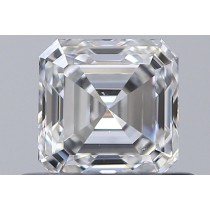 0.50 Carat E-SI1 Asscher Cut Natural Diamond 0.50 Carat E-SI1 Asscher Cut Natural Diamond