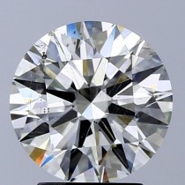 2.74 Carat J-SI2 Round Natural Diamond 2.74 Carat J-SI2 Round Natural Diamond