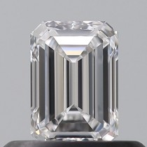 0.43 Carat D-VS1 Emerald Cut Natural Diamond