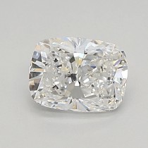 Lab Created 0.65 Carat D-VS1 Cushion Cut Diamond