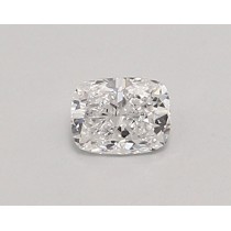 Lab Created 0.33 Carat D-VVS2 Cushion Cut Diamond Lab Created 0.33 Carat D-VVS2 Cushion Cut Diamond
