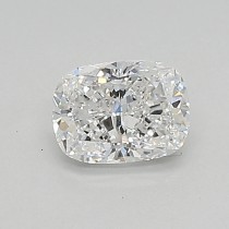 Lab Created 0.45 Carat D-VS1 Cushion Cut Diamond Lab Created 0.45 Carat D-VS1 Cushion Cut Diamond