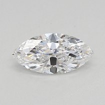 Lab Created 0.33 Carat D-VVS1 Marquise Cut Diamond