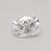 Lab Created 0.38 Carat D-VVS1 Cushion Cut Diamond Lab Created 0.38 Carat D-VVS1 Cushion Cut Diamond
