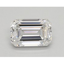 Lab Created 0.83 Carat E-VVS2 Emerald Cut Diamond