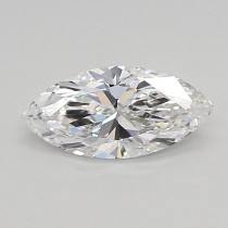 Lab Created 0.73 Carat D-VS1 Marquise Cut Diamond