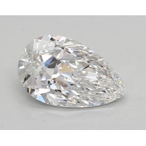 Lab Created 0.93 Carat D-VS1 Pear Shaped Diamond