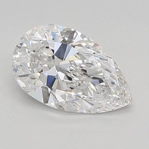Lab Created 0.91 Carat D-VS1 Pear Shaped Diamond