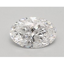 Lab Created 0.96 Carat D-VS1 Oval Diamond