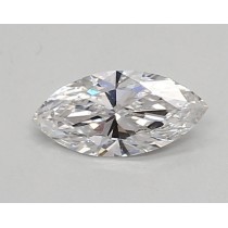 Lab Created 0.38 Carat D-VS1 Marquise Cut Diamond