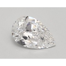 Lab Created 0.90 Carat D-VS1 Pear Shaped Diamond