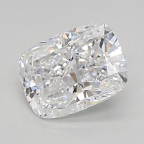 Lab Created 0.94 Carat D-VS1 Cushion Cut Diamond