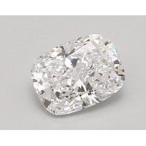 Lab Created 0.98 Carat D-VVS2 Cushion Cut Diamond