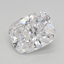 Lab Created 0.87 Carat E-VS2 Cushion Cut Diamond