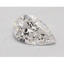 Lab Created 0.94 Carat D-VS1 Pear Shaped Diamond