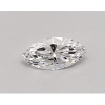 Lab Created 0.33 Carat D-VVS1 Marquise Cut Diamond
