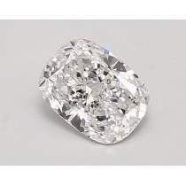 Lab Created 0.93 Carat D-VS1 Cushion Cut Diamond