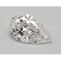 Lab Created 0.83 Carat D-VS1 Pear Shaped Diamond