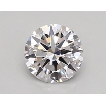 Lab Created 0.46 Carat D-VS1 Round Diamond