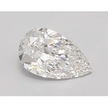 Lab Created 0.91 Carat D-VS1 Pear Shaped Diamond