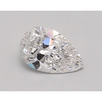 Lab Created 0.89 Carat D-VS1 Pear Shaped Diamond