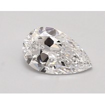 Lab Created 0.91 Carat D-VS1 Pear Shaped Diamond