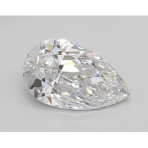 Lab Created 0.98 Carat D-VS1 Pear Shaped Diamond Lab Created 0.98 Carat D-VS1 Pear Shaped Diamond