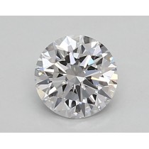Lab Created 0.49 Carat D-VS1 Round Diamond