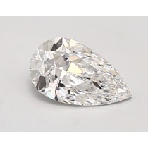 Lab Created 0.99 Carat D-VS1 Pear Shaped Diamond