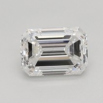 Lab Created 0.76 Carat E-VS1 Emerald Cut Diamond Lab Created 0.76 Carat E-VS1 Emerald Cut Diamond