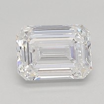 Lab Created 0.93 Carat D-VS1 Emerald Cut Diamond Lab Created 0.93 Carat D-VS1 Emerald Cut Diamond